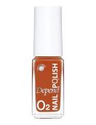 Minilack Oxygen Färg A743 Neglelakk Sminke Red Depend Cosmetic