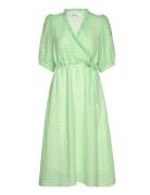 Ippakb Dress Knelang Kjole Green Karen By Simonsen