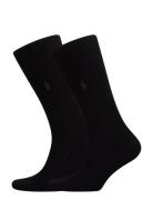 Rib-Knit Trouser Socks Underwear Socks Regular Socks Black Polo Ralph ...