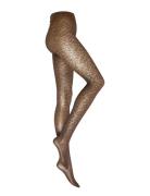 Floral Jacquard Tights Lingerie Pantyhose & Leggings Brown Wolford