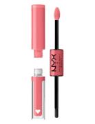 Shine Loud Pro Pigment Lip Shine Lipgloss Sminke Pink NYX Professional...