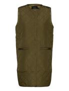 Slumina Waistcoat Vests Padded Vests Green Soaked In Luxury