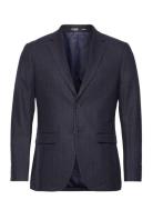 Slhslim-Ayr Pinstriped Blz B Suits & Blazers Blazers Single Breasted B...