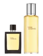 Terre D'hermès, Parfum, 30 Ml Travel Spray And 125 Ml Refil Parfyme Ea...