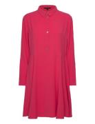 Dress Knelang Kjole Pink Armani Exchange