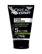 L'oréal Men Expert Pure Charcoal Face Wash 100Ml Ansiktsrens Nude L'Or...