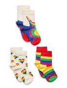 Kids Pride Socks Gift Set Sokker Strømper Multi/patterned Happy Socks