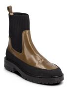 Boots - Flat Shoes Chelsea Boots Black ANGULUS