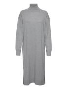 Amaris Dress 14001 Knelang Kjole Grey Samsøe Samsøe