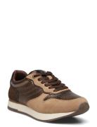 Women Lace-Up Lave Sneakers Beige Tamaris