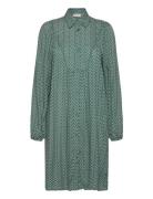 Fqadney-Dress Knelang Kjole Green FREE/QUENT