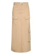 Ivy-Augusta Utility Maxi Skirt Khak Langt Skjørt Khaki Green IVY Copen...