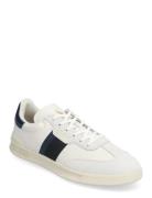 Heritage Aera Leather-Suede Sneaker Lave Sneakers White Polo Ralph Lau...