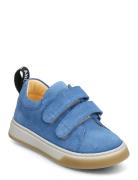Shoes - Flat - With Velcro Lave Sneakers Blue ANGULUS