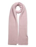 Re-Lock Knit Scarf 30X180 Accessories Scarves Winter Scarves Pink Calv...