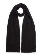 Essential Flag Scarf Accessories Scarves Winter Scarves Black Tommy Hi...