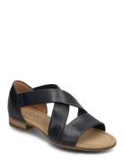 Flat Sandal Flate Sandaler Navy Gabor