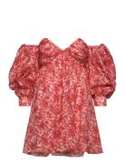 Lani Floral Mini Dress Kort Kjole Red Bardot