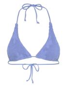 Sofie Tri Swimwear Bikinis Bikini Tops Triangle Bikinitops Blue Bond-E...