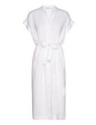 Odetteiw Shirt Dress Knelang Kjole White InWear