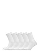 Decoy Ankle Sock Cotton 5-Pk Lingerie Socks Regular Socks White Decoy