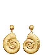 Malibu Earrings Accessories Jewellery Earrings Studs Gold Maanesten