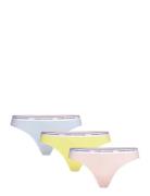 3 Pack Thong Stringtruse Undertøy Yellow Tommy Hilfiger