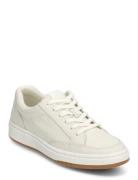 Hailey Iv Canvas & Nappa Leather Sneaker Lave Sneakers White Lauren Ra...
