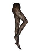 Rosa Lace Tights Lingerie Pantyhose & Leggings Black Swedish Stockings