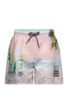 Niko Badeshorts Multi/patterned Molo