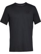 Ua M Sportstyle Lc Ss Sport T-shirts Short-sleeved Black Under Armour