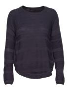 Onlcaviar Ls Pullover Cs Knt Tops Knitwear Jumpers Navy ONLY