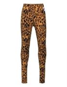 Basic Leopard Leggings Bottoms Leggings Brown Mini Rodini