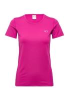 Nora Tee Sport T-shirts & Tops Short-sleeved Pink Kari Traa