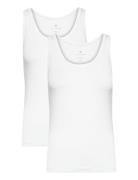 Jbs Of Dk 2-Pack Singlet Tops T-shirts & Tops Sleeveless White JBS Of ...
