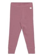 Leggings Wool Baby Solid Bottoms Leggings Pink Lindex