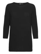 Onlglamour 3/4 Top Jrs Noos Tops T-shirts & Tops Long-sleeved Black ON...