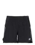 Impact Run 5In Short Sport Shorts Sport Shorts Black New Balance