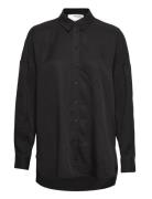 Slfsanni Ls Shirt Noos Tops Shirts Long-sleeved Black Selected Femme