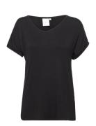 Kelly Short-Sleeved T-Shirt Tops T-shirts & Tops Short-sleeved Black C...