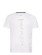 Agr Shirt Tops T-shirts Short-sleeved White Adidas Terrex