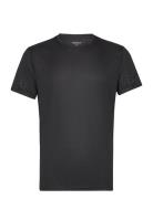 Borg Light T-Shirt Sport T-shirts Short-sleeved Black Björn Borg