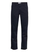 Slh196-Straight New Miles Flex Pant Noos Bottoms Trousers Chinos Navy ...