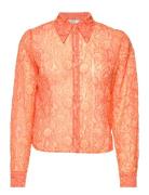 Enalpha Ls Shirt 6935 Tops Shirts Long-sleeved Orange Envii