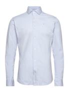 Clean Formal Stretch Shirt Ls Tops Shirts Business Blue Clean Cut Cope...