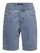 Nlmpinizza Dnm Dad Shorts Bottoms Shorts Blue LMTD