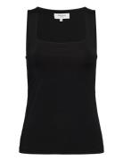 Top Tops T-shirts & Tops Sleeveless Black Rosemunde