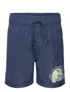 Swimshorts Bb Solid Surf Bottoms Shorts Blue Lindex