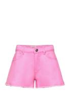 Kogchiara Wave Col Raw Shorts Pnt Bottoms Shorts Pink Kids Only