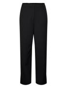 Yaslikka Hw Wide Pants S. Bottoms Trousers Wide Leg Black YAS